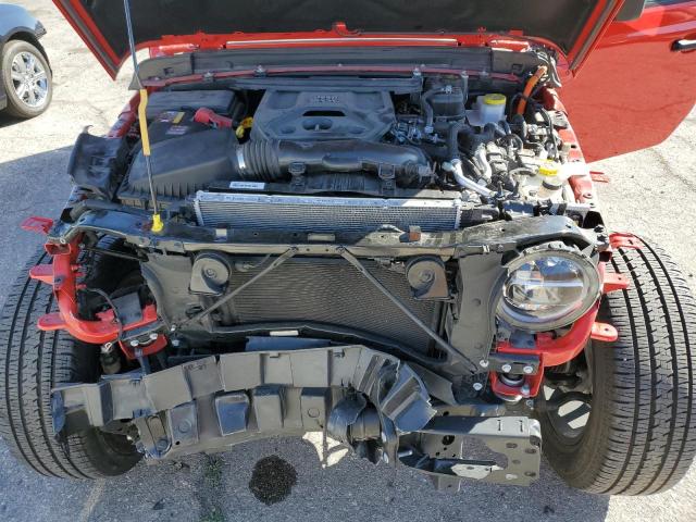 1C4JJXP69MW758071 - 2021 JEEP WRANGLER U SAHARA 4XE RED photo 12