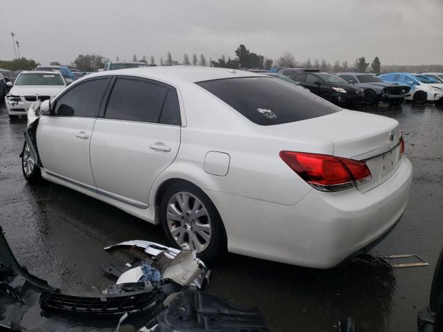 4T1BK3DB0BU388015 - 2011 TOYOTA AVALON BASE WHITE photo 2