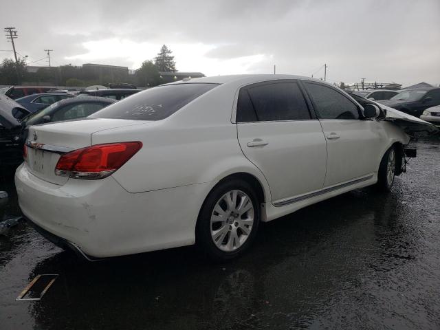 4T1BK3DB0BU388015 - 2011 TOYOTA AVALON BASE WHITE photo 3