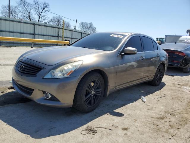 JN1CV6AR7AM458839 - 2010 INFINITI G37 GRAY photo 1