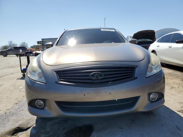 JN1CV6AR7AM458839 - 2010 INFINITI G37 GRAY photo 5