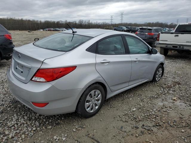 KMHCT4AE4HU241811 - 2017 HYUNDAI ACCENT SE SILVER photo 3