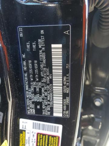 5TDGZRAH6NS125229 - 2022 TOYOTA HIGHLANDER XLE 勃艮第红 照片 14