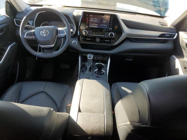 5TDGZRAH6NS125229 - 2022 TOYOTA HIGHLANDER XLE 勃艮第红 照片 8