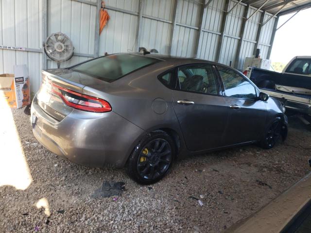 1C3CDFCA1DD257843 - 2013 DODGE DART LIMITED GRAY photo 3