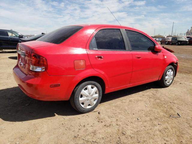 KL1TD56686B661452 - 2006 CHEVROLET AVEO BASE Qırmızı foto 3