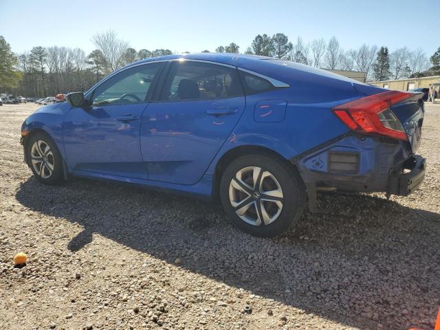 2HGFC2F59GH553639 - 2016 HONDA CIVIC LX BLUE photo 2