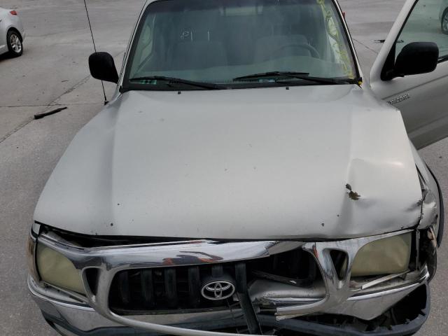 5TEGN92N64Z374955 - 2004 TOYOTA TACOMA DOUBLE CAB PRERUNNER SILVER photo 11