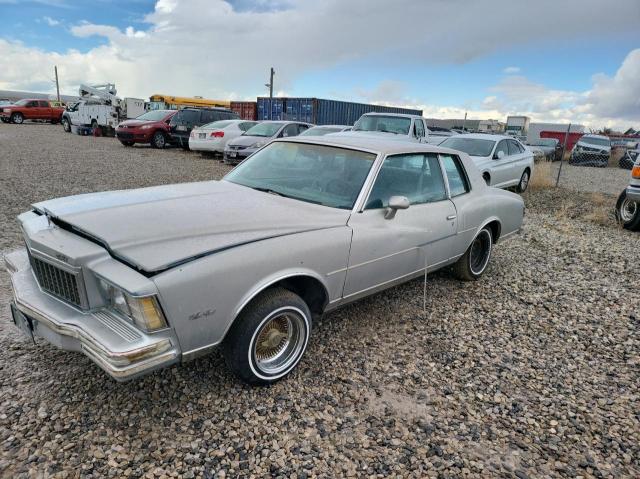 1Z37H9Z459826 - 1979 CHEVROLET MONTECARLO SILVER photo 2