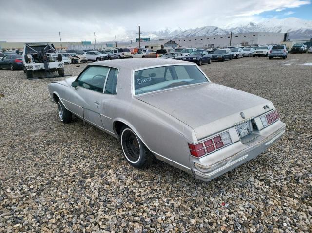 1Z37H9Z459826 - 1979 CHEVROLET MONTECARLO SILVER photo 3