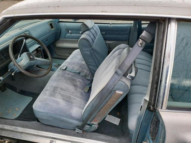 1Z37H9Z459826 - 1979 CHEVROLET MONTECARLO SILVER photo 9