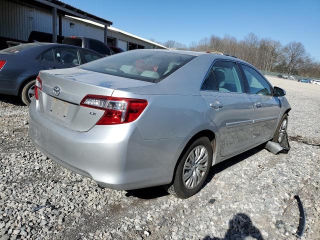 4T4BF1FK7CR263865 - 2012 TOYOTA CAMRY BASE SILVER photo 3