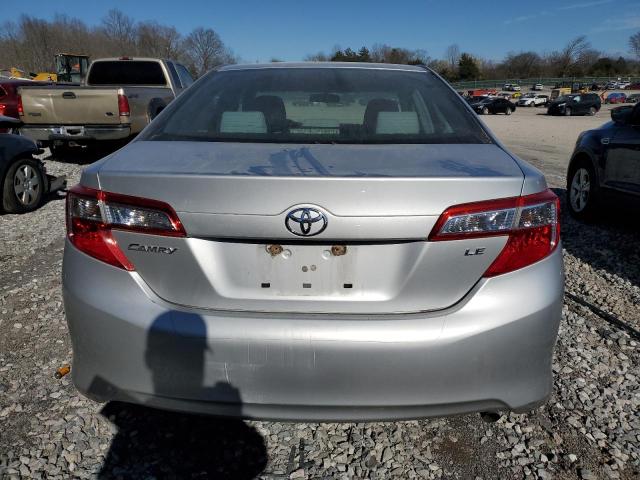 4T4BF1FK7CR263865 - 2012 TOYOTA CAMRY BASE SILVER photo 6