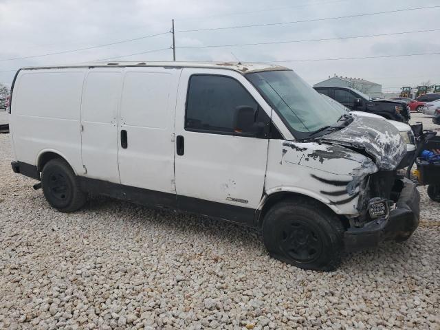 1GCGG25V651259622 - 2005 CHEVROLET EXPRESS G2 WHITE photo 4