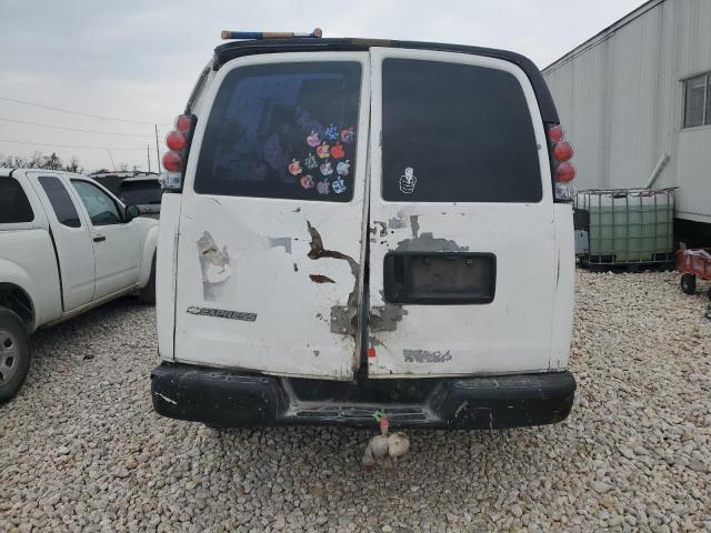 1GCGG25V651259622 - 2005 CHEVROLET EXPRESS G2 WHITE photo 6