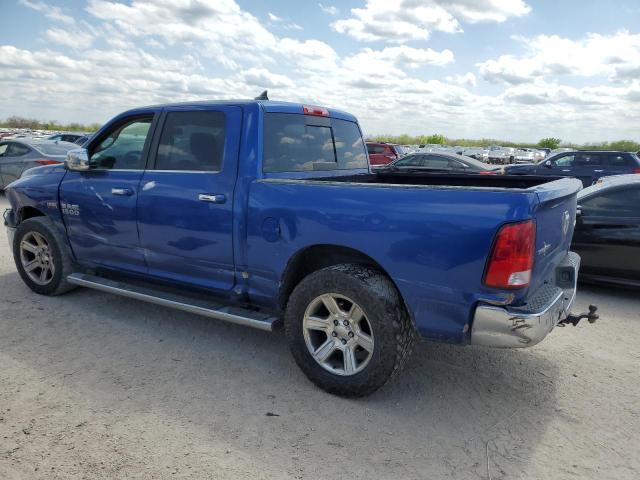 1C6RR7LT7JS145903 - 2018 RAM 1500 SLT BLUE photo 2