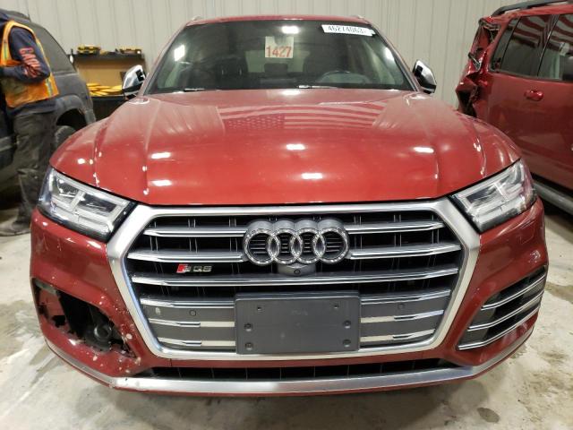 WA1C4AFY9J2022261 - 2018 AUDI SQ5 PRESTIGE BURGUNDY photo 5