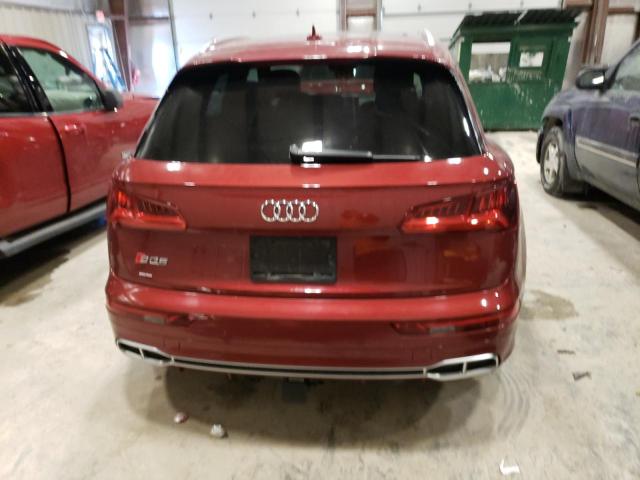 WA1C4AFY9J2022261 - 2018 AUDI SQ5 PRESTIGE BURGUNDY photo 6
