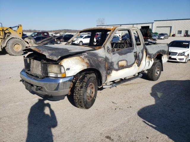 3FTSX31S24MA10375 - 2004 FORD F350 SRW SUPER DUTY WHITE photo 1