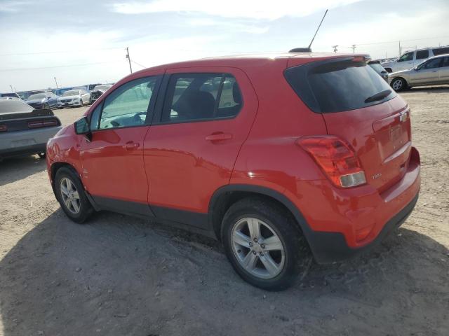 KL7CJKSB1LB341854 - 2020 CHEVROLET TRAX LS RED photo 2