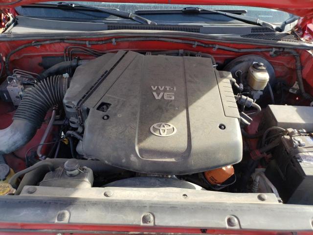 3TMJU62N68M055985 - 2008 TOYOTA TACOMA DOUBLE CAB PRERUNNER RED photo 11
