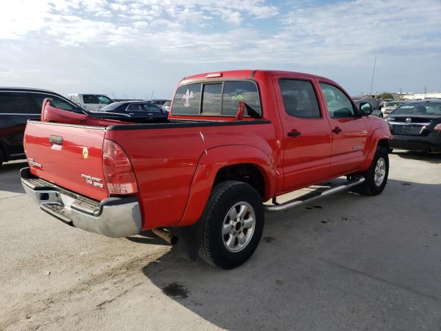 3TMJU62N68M055985 - 2008 TOYOTA TACOMA DOUBLE CAB PRERUNNER RED photo 3