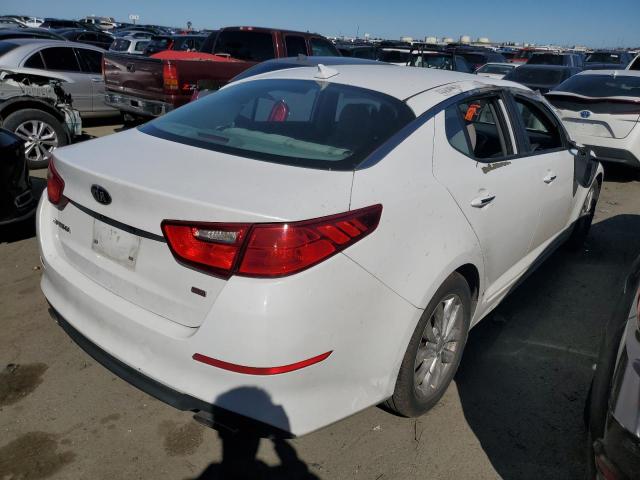 5XXGM4A70EG326506 - 2014 KIA OPTIMA LX WHITE photo 3