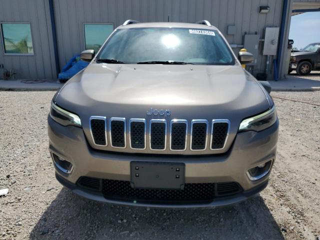 1C4PJMDN5KD150710 - 2019 JEEP CHEROKEE LIMITED TAN photo 5