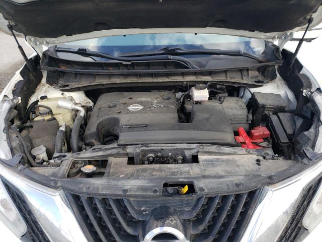 5N1AZ2MH6KN101289 - 2019 NISSAN MURANO S WHITE photo 12