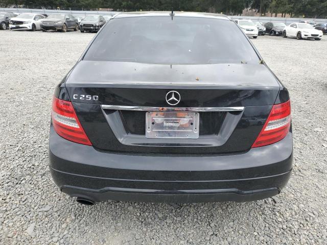 WDDGF4HBXER314662 - 2014 MERCEDES-BENZ C 250 BLACK photo 6