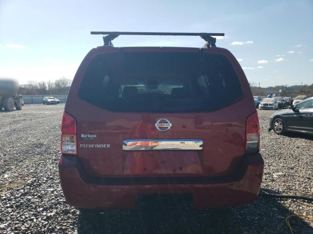 5N1AR18U55C755086 - 2005 NISSAN PATHFINDER LE წითელი ფოტო 6