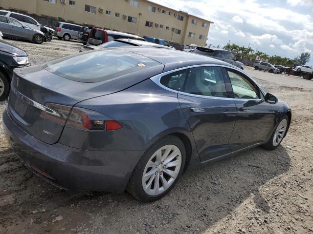 5YJSA1E24HF229199 - 2017 TESLA MODEL S 灰色 照片 3