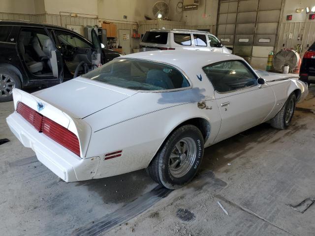 2T87Y9L167015 - 1979 PONTIAC FIREBIRD WHITE photo 3