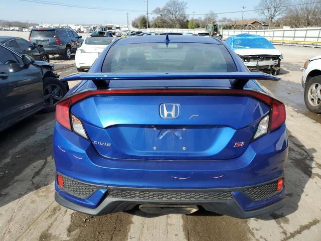 2HGFC3A51KH751833 - 2019 HONDA CIVIC SI BLUE photo 6