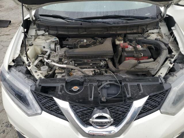 5N1AT2MV8FC794701 - 2015 NISSAN ROGUE S WHITE photo 11