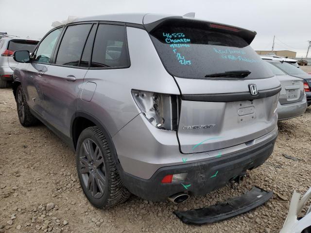 5FNYF8H52KB015636 - 2019 HONDA PASSPORT EXL Gümüş foto 2