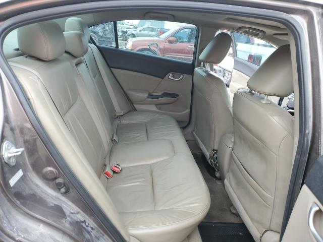 2HGFB2F99CH518972 - 2012 HONDA CIVIC EXL BROWN photo 10