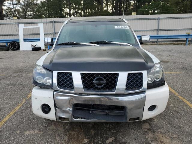 1N6BA07A85N518384 - 2005 NISSAN TITAN XE WHITE photo 5