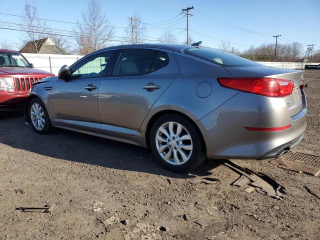 5XXGN4A7XEG345240 - 2014 KIA OPTIMA EX GRAY photo 2