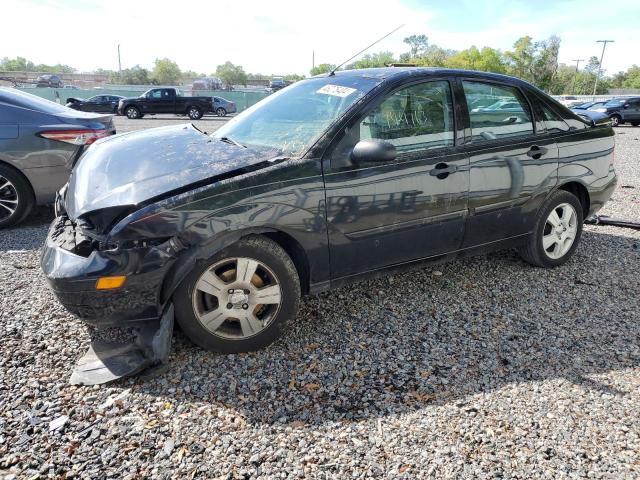 1FAHP34N17W178194 - 2007 FORD FOCUS ZX4 BLACK photo 1