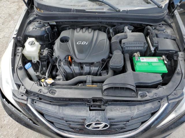 5NPEB4ACXBH162353 - 2011 HYUNDAI SONATA GLS BLACK photo 11