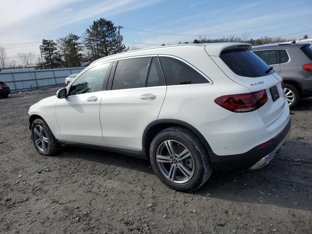 W1N0G8EB5MV285977 - 2021 MERCEDES-BENZ GLC 300 4MATIC WHITE photo 2