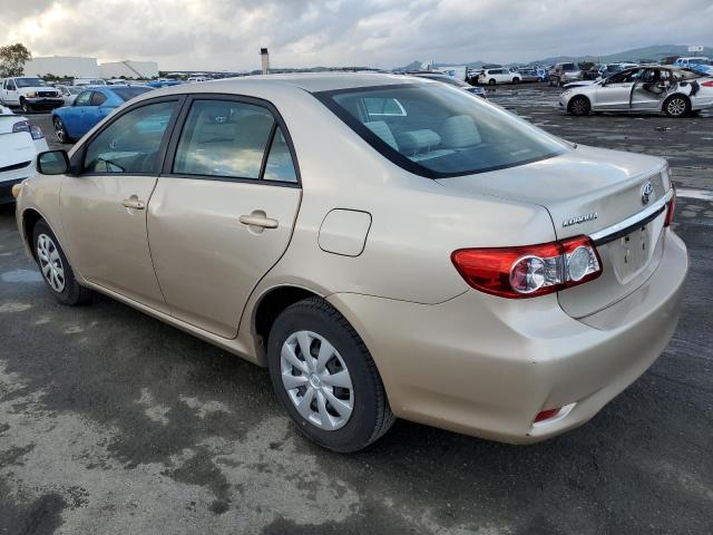 2T1BU4EE7BC589386 - 2011 TOYOTA CORROLLA BASE TAN photo 2