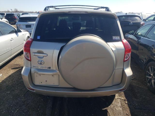 JTMZD33V686078070 - 2008 TOYOTA RAV4 BEIGE photo 6