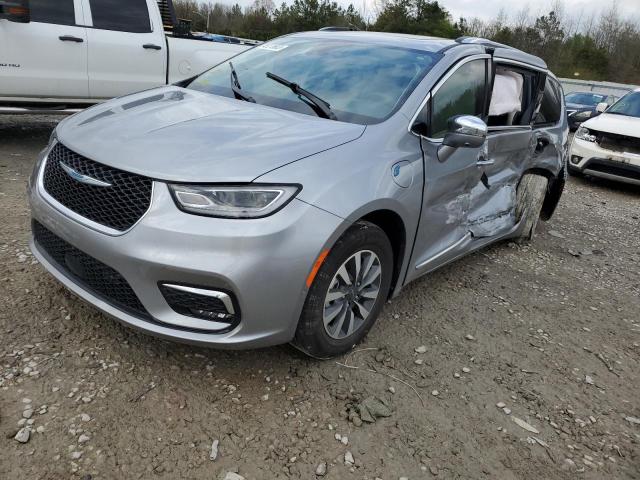 2C4RC1S7XMR535914 - 2021 CHRYSLER PACIFICA HYBRID LIMITED SILVER photo 1