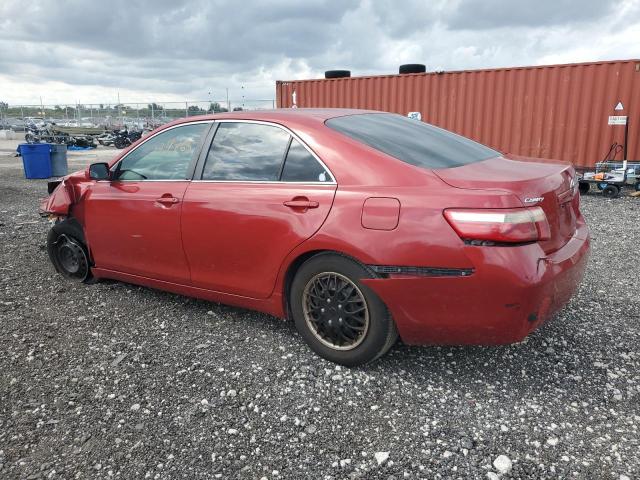 4T1BE46K57U135421 - 2007 TOYOTA CAMRY CE RED photo 2