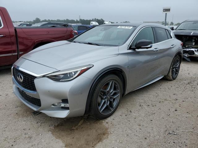 SJKCH5CP8HA026831 - 2017 INFINITI QX30 BASE SILVER photo 1