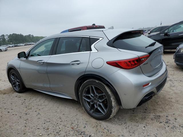 SJKCH5CP8HA026831 - 2017 INFINITI QX30 BASE SILVER photo 2