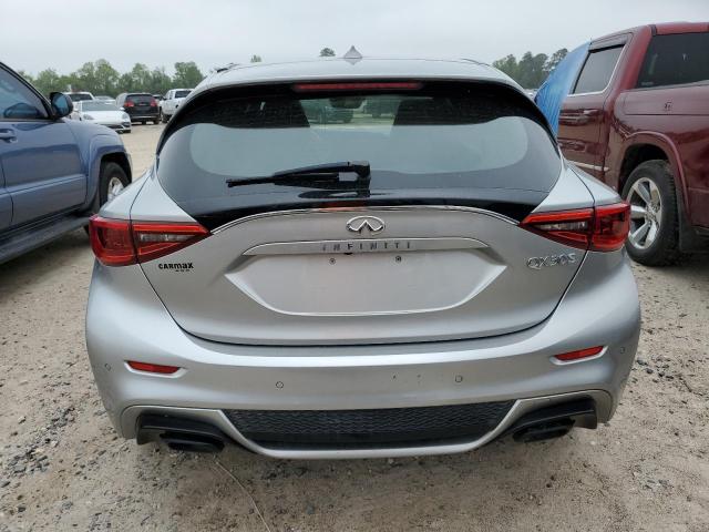 SJKCH5CP8HA026831 - 2017 INFINITI QX30 BASE SILVER photo 6