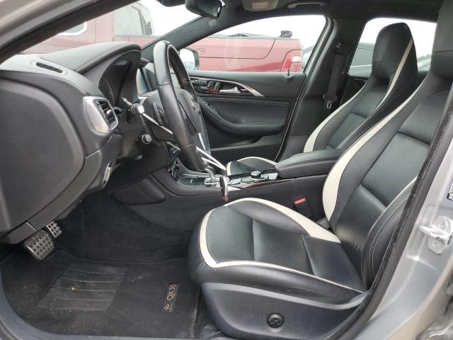 SJKCH5CP8HA026831 - 2017 INFINITI QX30 BASE فضي صورة 7